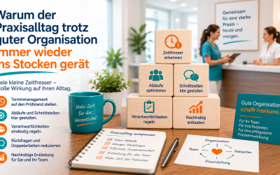 Warum der Praxisalltag trotz guter Organisation immer wieder ins Stocken gerät